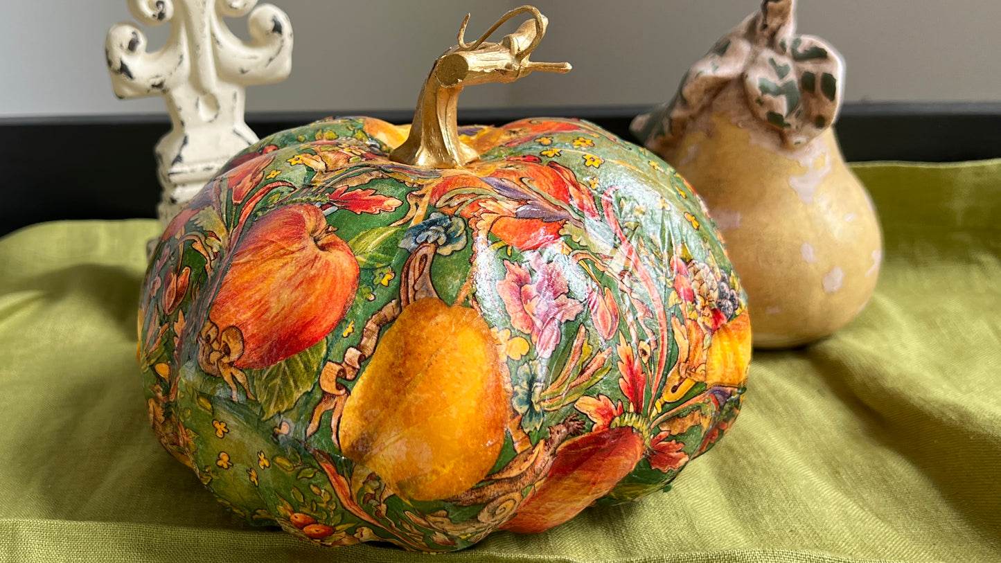 Harvest Bounty Pumpkin